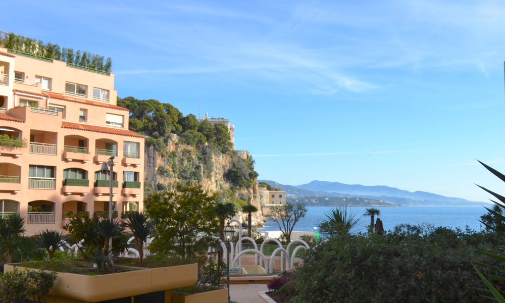Appartement de 2 pièces luxueusement rénové avec vue sur la mer et le jardin - 1/2