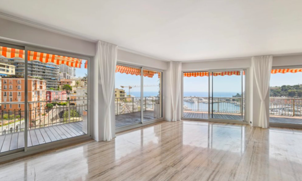 Appartement de 3 chambres avec vue sur F1 et Port Hercule - 5/18