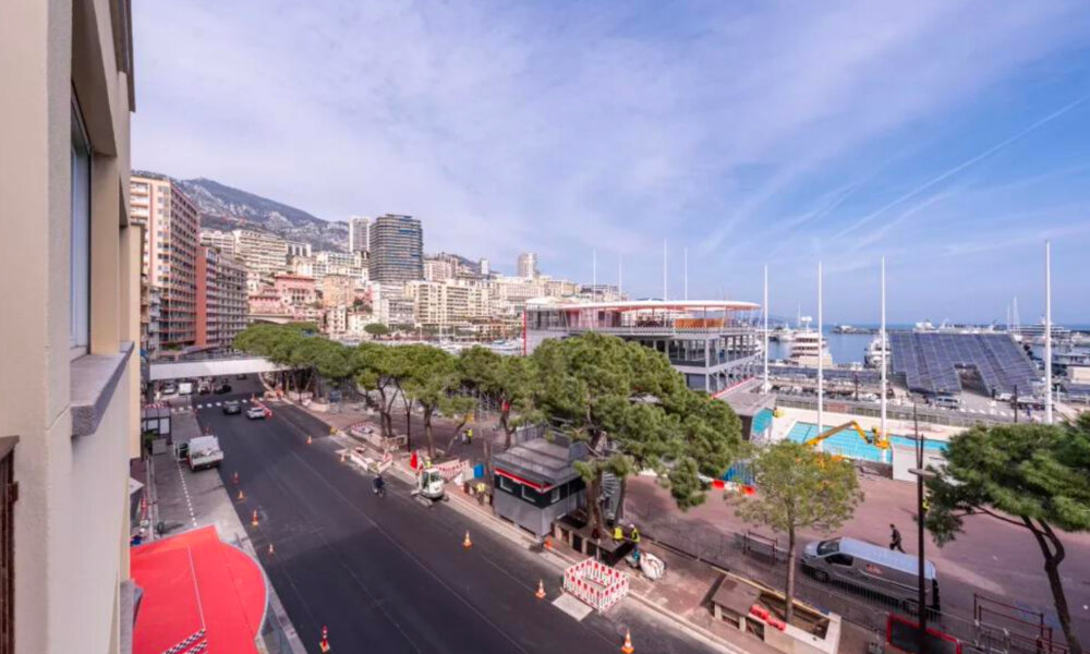 Appartement 1 chambre avec vue sur le port d’Hercules et F1 - 1/19