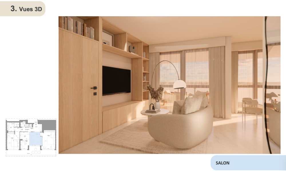 2-Bedroom Apartment Under Renovation in Larvotto - 7/11