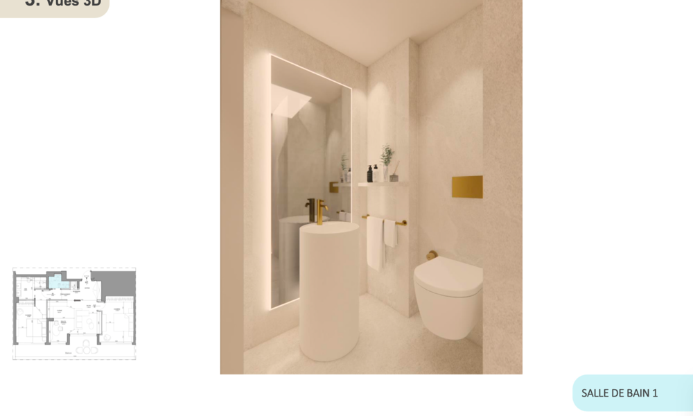 2-Bedroom Apartment Under Renovation in Larvotto - 8/11