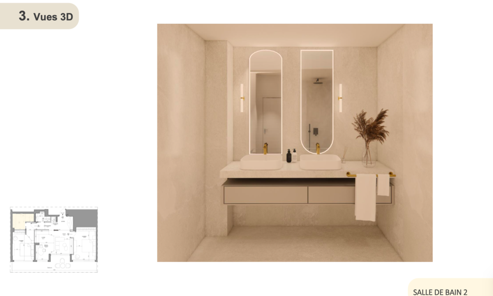 2-Bedroom Apartment Under Renovation in Larvotto - 9/11