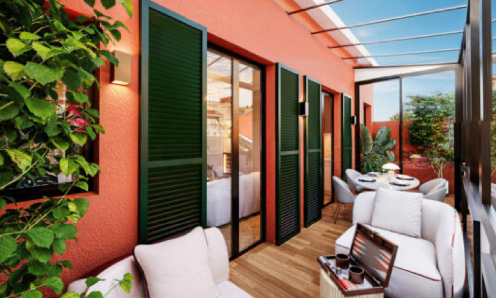 Appartement rénové de 2 chambres - 7/8